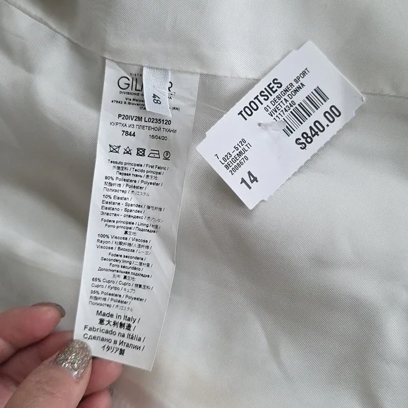 NWT Vivetta Graphic-Print Suit 2pc. Blazer Shorts - Picture 14 of 16